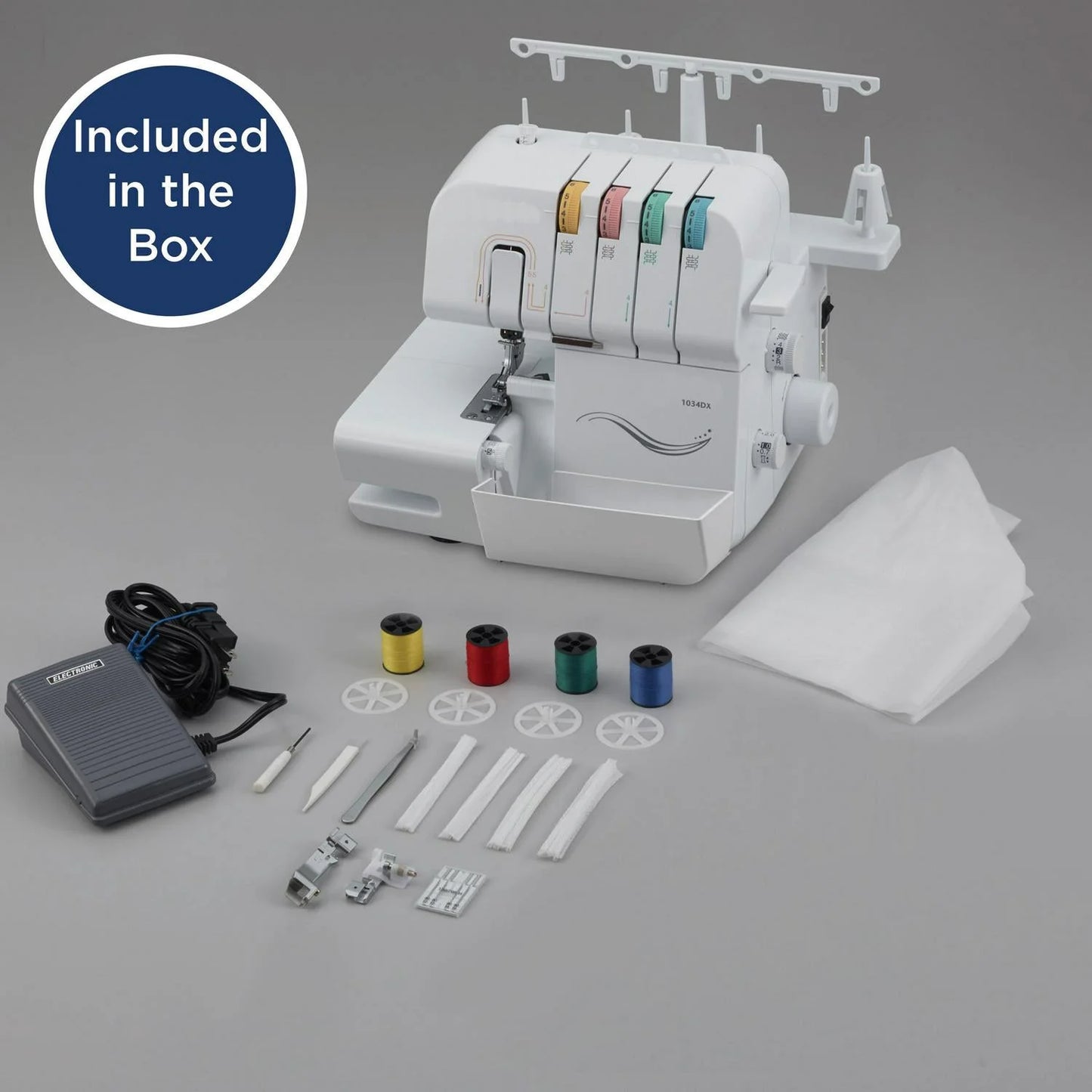 1034DX 3 or 4 Thread Serger with Differential Feed