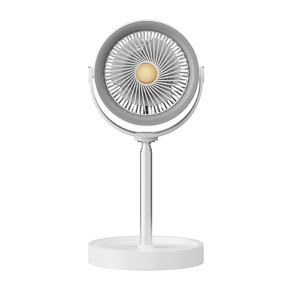 Portable Rechargeable 7.1" Stand Fan w/USB-C, Adjustable Height 15-32", 3 Speeds