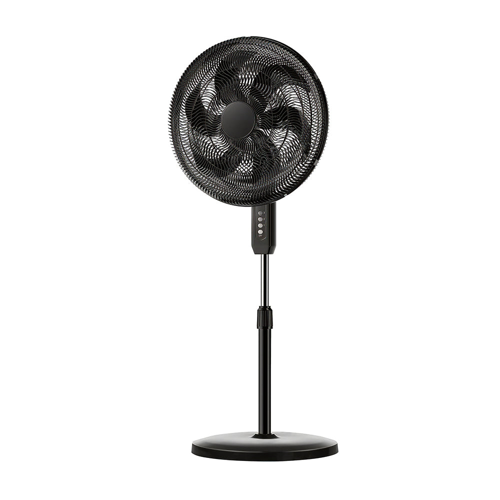 16" Copper Digital Stand Fan w/Remote, Timer, Adjustable Height, 3 Modes