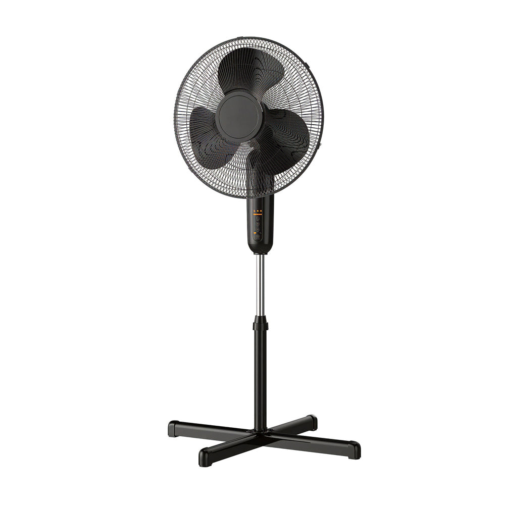 16" Copper Digital Stand Fan w/Remote, Timer, Adjustable Height, 3 Modes