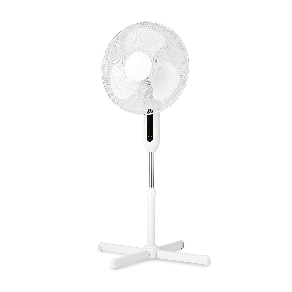 16" Copper Digital Stand Fan w/Remote, Timer, Adjustable Height, 3 Modes