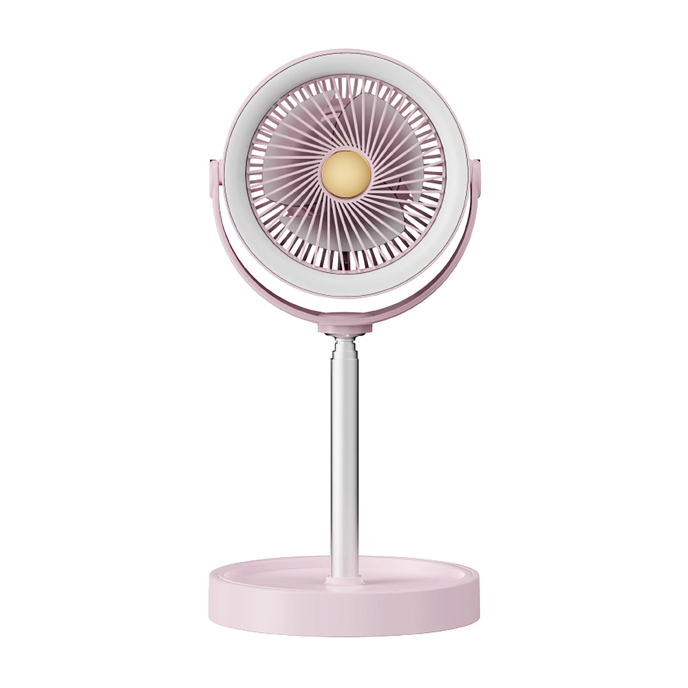 Portable Rechargeable 7.1" Stand Fan w/USB-C, Adjustable Height 15-32", 3 Speeds