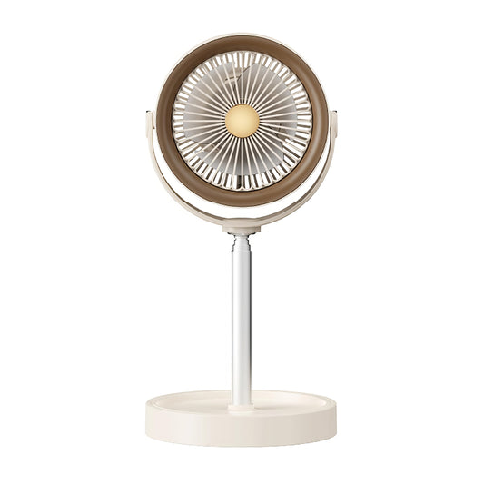 Portable Rechargeable 7.1" Stand Fan w/USB-C, Adjustable Height 15-32", 3 Speeds