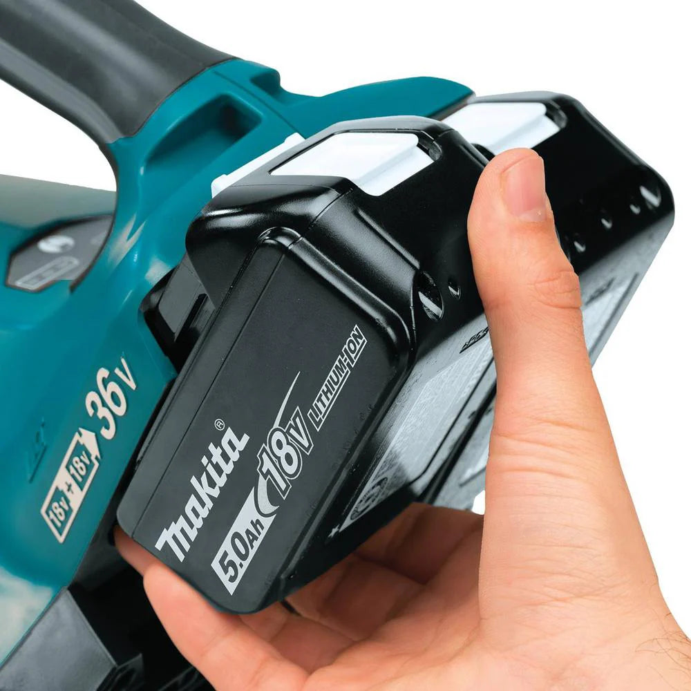120 MPH 473 CFM 18-Volt x2 (36-Volt) LXT Lithium-Ion Brushless Cordless Blower Kit with Four 5.0 Ah Batteries