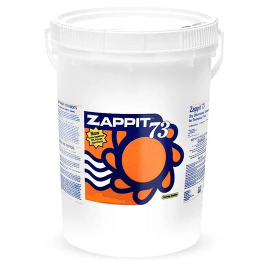 Zappit 73% Cal Hypo Pool Shock – Calcium Hypochlorite Super Shock 50lb
