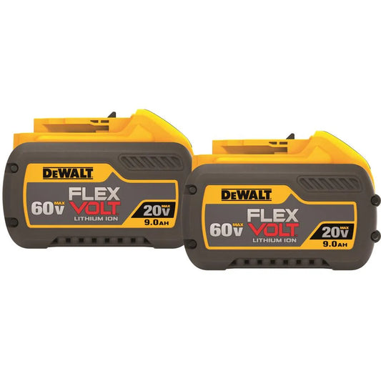 20V / 60V MAX FLEXVOLT 9.0 Ah Battery (2 Pack)